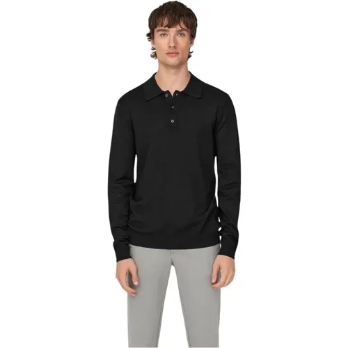 Langarm-Poloshirt für Männer - Only & Sons - Modalova