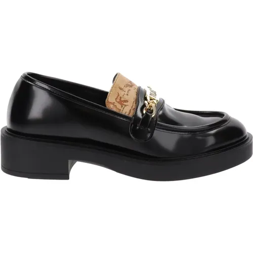 Damen Loafer aus Kunstleder Stilvoller Komfort , Damen, Größe: 39 EU - Alviero Martini 1a Classe - Modalova