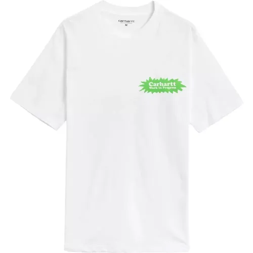 Kurzarm T-Shirt Essential Komfort , Herren, Größe: L - Carhartt WIP - Modalova