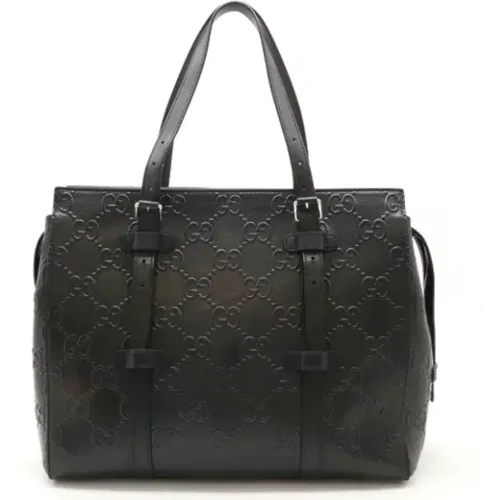 Pre-owned Leather gucci-bags , female, Sizes: ONE SIZE - Gucci Vintage - Modalova