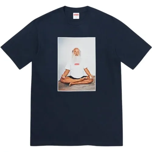 Limitierte Auflage Rick Rubin Tee Navy , Herren, Größe: 2XL - Supreme - Modalova