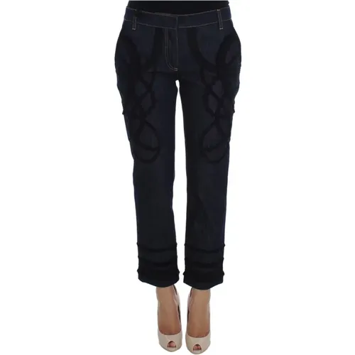 Cropped Jeans , Damen, Größe: 3XS - Dolce & Gabbana - Modalova