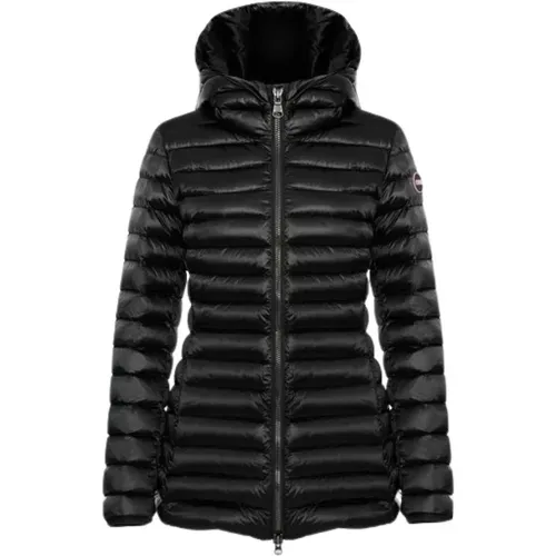 Quilted Down Jacket with Hood , female, Sizes: XS, S, XL, 2XL, L, M - Colmar - Modalova