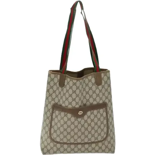 Pre-owned Leather totes , female, Sizes: ONE SIZE - Gucci Vintage - Modalova