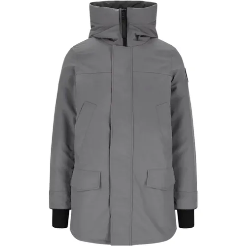 Grey Jackets for Men , male, Sizes: M - Canada Goose - Modalova