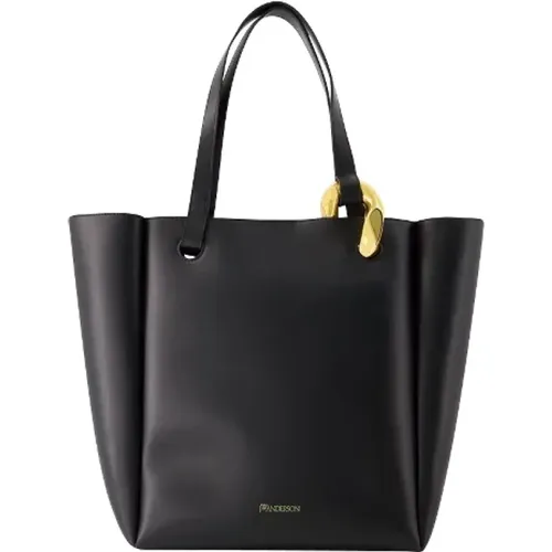 Leather Handbag with Adjustable Strap , female, Sizes: ONE SIZE - JW Anderson - Modalova
