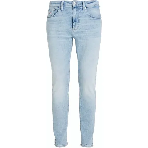 Slim Fit Austin Jeans , Herren, Größe: W28 L32 - Tommy Jeans - Modalova