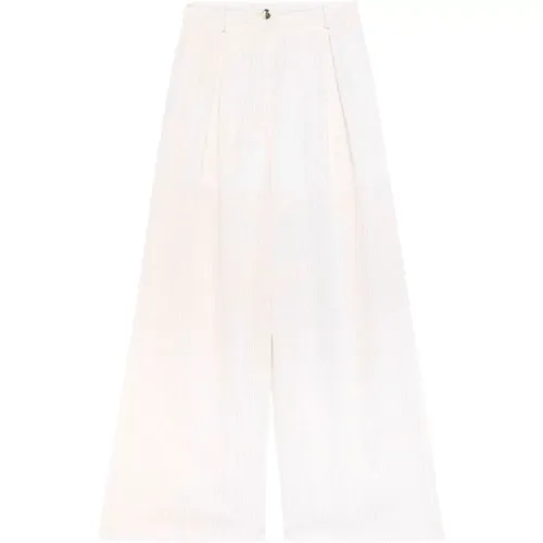 Chalk Pants , female, Sizes: 4XS - Blugirl - Modalova