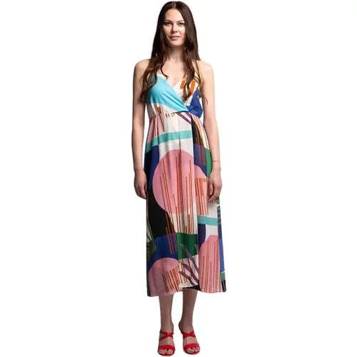 Long Dress Art. Senr27 , female, Sizes: XS - Naf Naf - Modalova