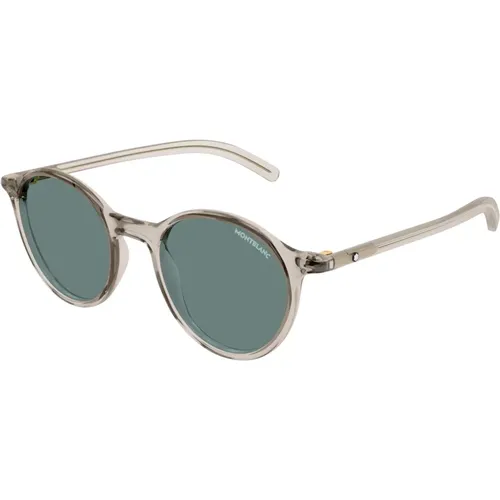 Stylish Sunglasses in Black , male, Sizes: 50 MM - Montblanc - Modalova