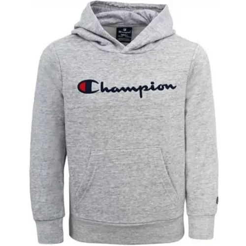 Junior Bestickter Script Logo Hoodie , Herren, Größe: L - Champion - Modalova