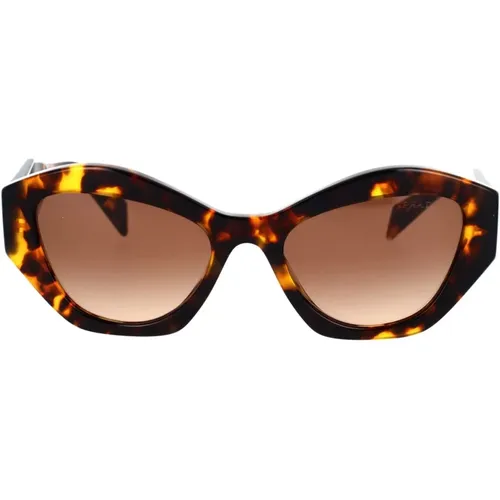 Irregular Shape Sunglasses with Oversized Arms , unisex, Sizes: 53 MM - Prada - Modalova