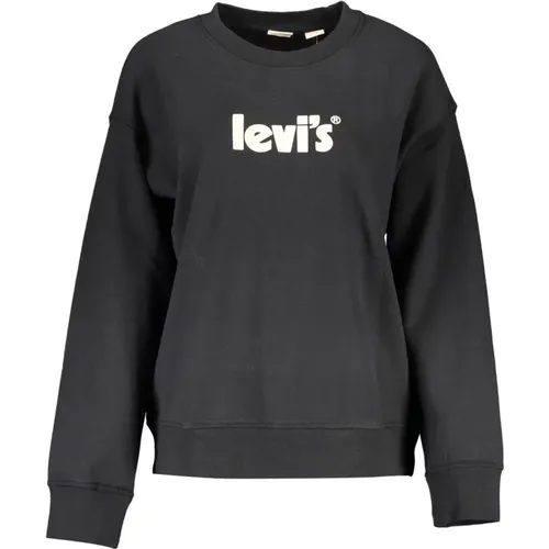 Levi's, Sweatshirt ohne Reißverschluss für Frauen schwarz , Damen, Größe: XS - Levis - Modalova