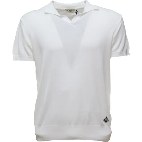 Polo IN Crepe Cotton P23Rru185Ca47Xxxx , male, Sizes: S - Roy Roger's - Modalova