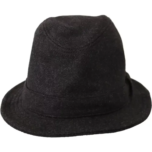 Wool Fedora Trilby Hat , female, Sizes: 57 CM, 56 CM - Dolce & Gabbana - Modalova