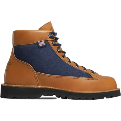 Dannner Light Denim und Lederstiefel , Herren, Größe: 43 1/2 EU - Danner - Modalova