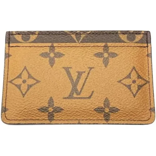 Pre-owned Leather wallets , female, Sizes: ONE SIZE - Louis Vuitton Vintage - Modalova