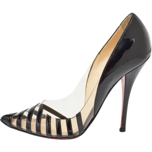 Pre-owned Leather heels , female, Sizes: 2 1/2 UK - Christian Louboutin Pre-owned - Modalova