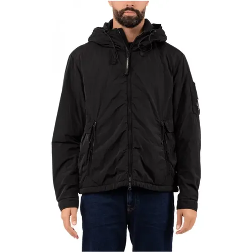 Herren Blouson Jacke , Herren, Größe: L - C.P. Company - Modalova