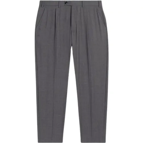 THE Standard Light Grey Wool Trousers , male, Sizes: W32, W34 - Mackintosh - Modalova