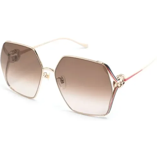 Gg1322Sa 002 Sunglasses , female, Sizes: 64 MM - Gucci - Modalova