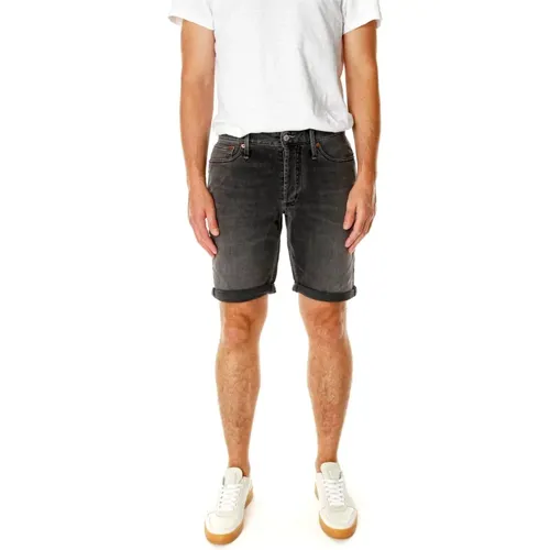 Mid-Rise Denim Shorts , Herren, Größe: W36 - Denham - Modalova