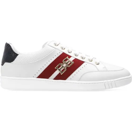 Logo Sneakers Leather Men , male, Sizes: 6 UK - Bally - Modalova