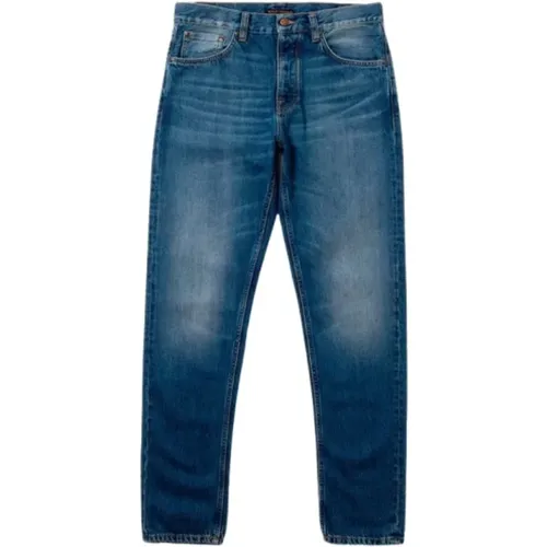 Steady Eddie II Jeans , male, Sizes: W31 L32 - Nudie Jeans - Modalova