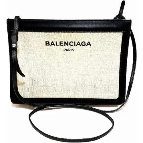 Pre-owned Canvas schultertasche - Balenciaga Vintage - Modalova