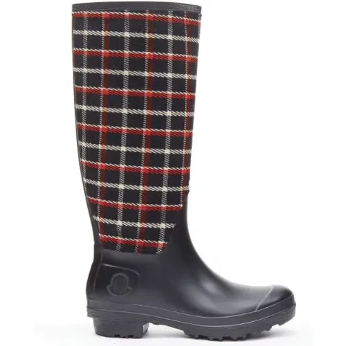 Pre-owned Gummi boots - Moncler Pre-owned - Modalova