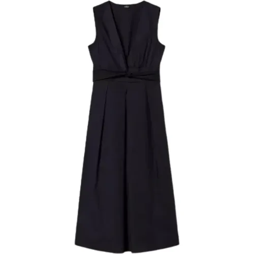Elegant Dress V-Neck Sleeveless , female, Sizes: S - Twinset - Modalova