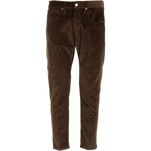 Braune Skinny 5-Pocket Hose - Nine In The Morning - Modalova