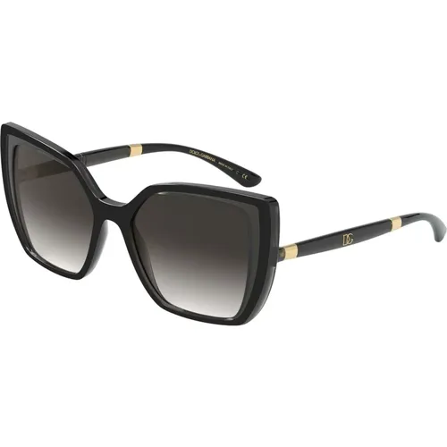 DG Monogram Sonnenbrille , Damen, Größe: 55 MM - Dolce & Gabbana - Modalova