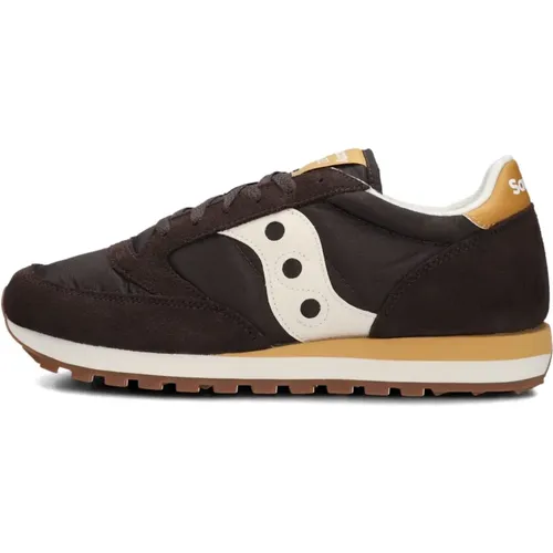 Original Jazz Mens Sneakers , male, Sizes: 6 1/2 UK, 6 UK, 10 UK, 12 1/2 UK, 9 UK, 8 1/2 UK, 12 UK, 8 UK, 11 UK, 7 UK, 10 1/2 UK - Saucony - Modalova