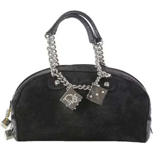 Pre-owned Suede handbags , female, Sizes: ONE SIZE - Dior Vintage - Modalova