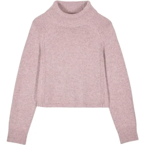 Mace Sweater - High Collar, Ribbed Trim, Long Sleeves , female, Sizes: XS - BA&SH - Modalova