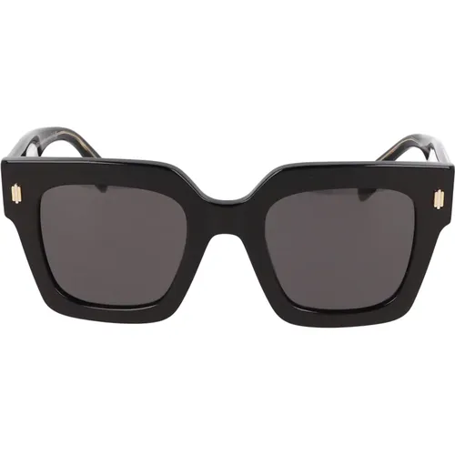 Eckige Rahmen Sonnenbrille , unisex, Größe: 50 MM - Fendi - Modalova