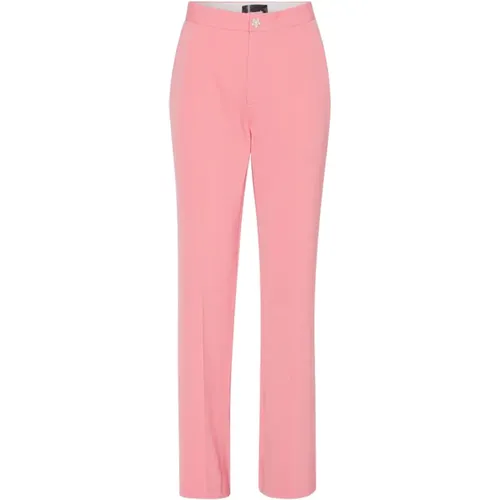 Peony Slim Fit Trousers , female, Sizes: M, S - Custommade - Modalova