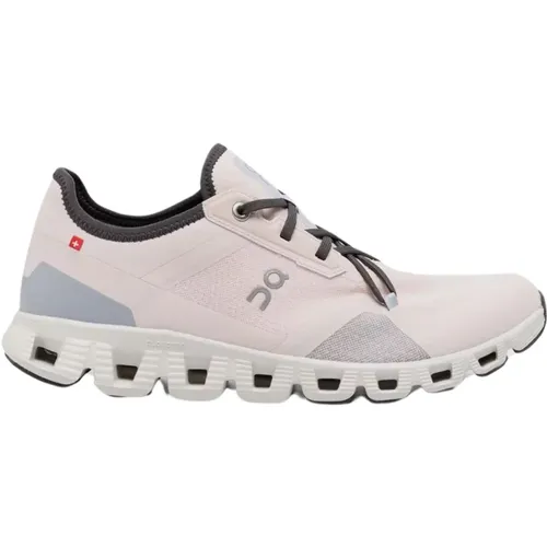 Cloud X 3 Running Shoes , female, Sizes: 7 1/2 UK, 5 1/2 UK, 8 UK, 6 UK, 4 1/2 UK, 4 UK, 7 UK - ON Running - Modalova