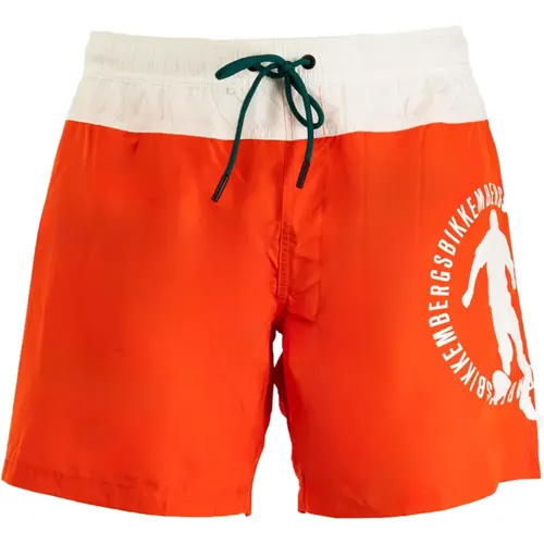 Herren Badeboxershorts - Bikkembergs - Modalova