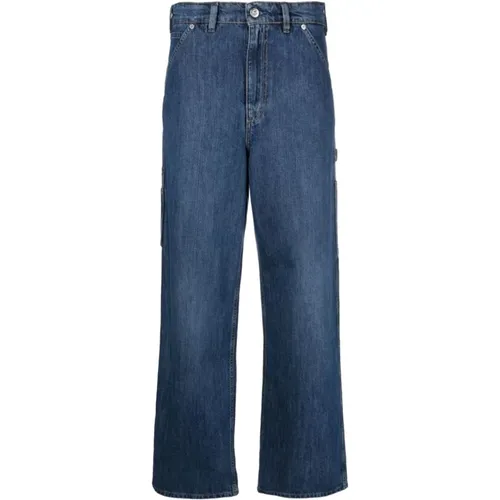 Dunkelblaue Wide Leg Denim Jeans , Damen, Größe: XS - Our Legacy - Modalova