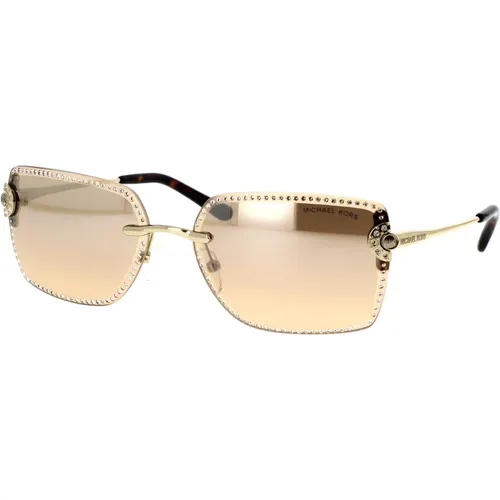 Sedona Sunglasses with Mirrored Silver Lenses , unisex, Sizes: 59 MM - Michael Kors - Modalova