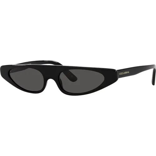 Designer Sunglasses Re-Edition DNALarge , female, Sizes: 52 MM - Dolce & Gabbana - Modalova