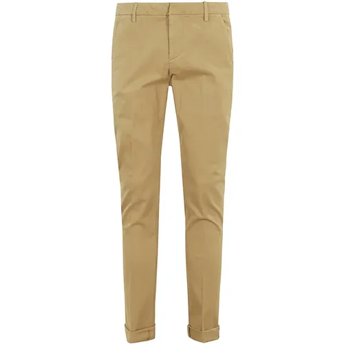 Gabardine Hose , Herren, Größe: W29 - Dondup - Modalova