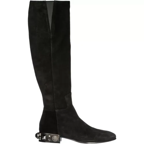 Stunning Over-the-Knee Boots for Women , female, Sizes: 3 UK - Dolce & Gabbana - Modalova