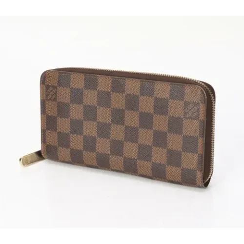 Pre-owned Canvas wallets , male, Sizes: ONE SIZE - Louis Vuitton Vintage - Modalova