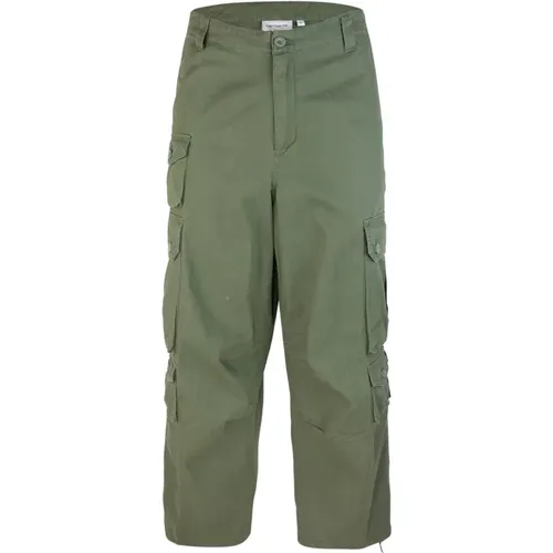 Cotton Relaxed Fit Trousers , male, Sizes: L, M - Carhartt WIP - Modalova