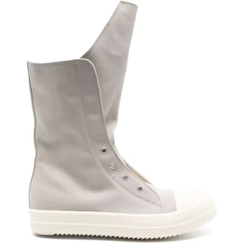 Pearl Milk Boot Sneakers , male, Sizes: 11 UK, 7 UK - Rick Owens - Modalova