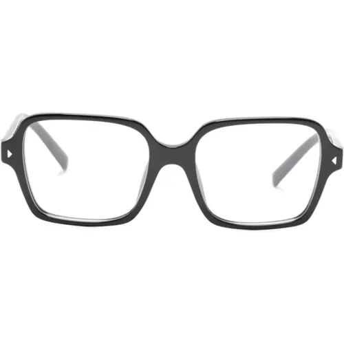 Klassische Schwarze Optische Brille , Damen, Größe: 51 MM - Prada - Modalova