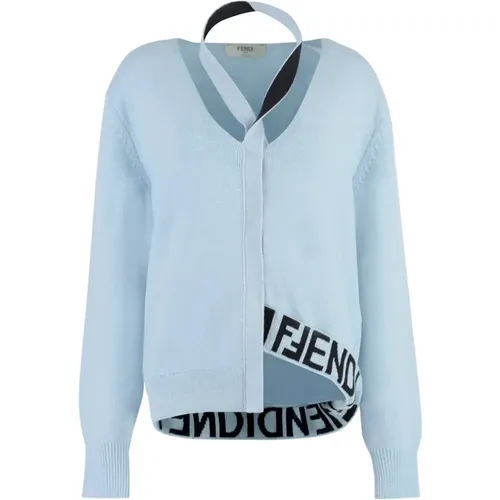 Women's Clothing Sweater Ss24 , female, Sizes: 2XS - Fendi - Modalova